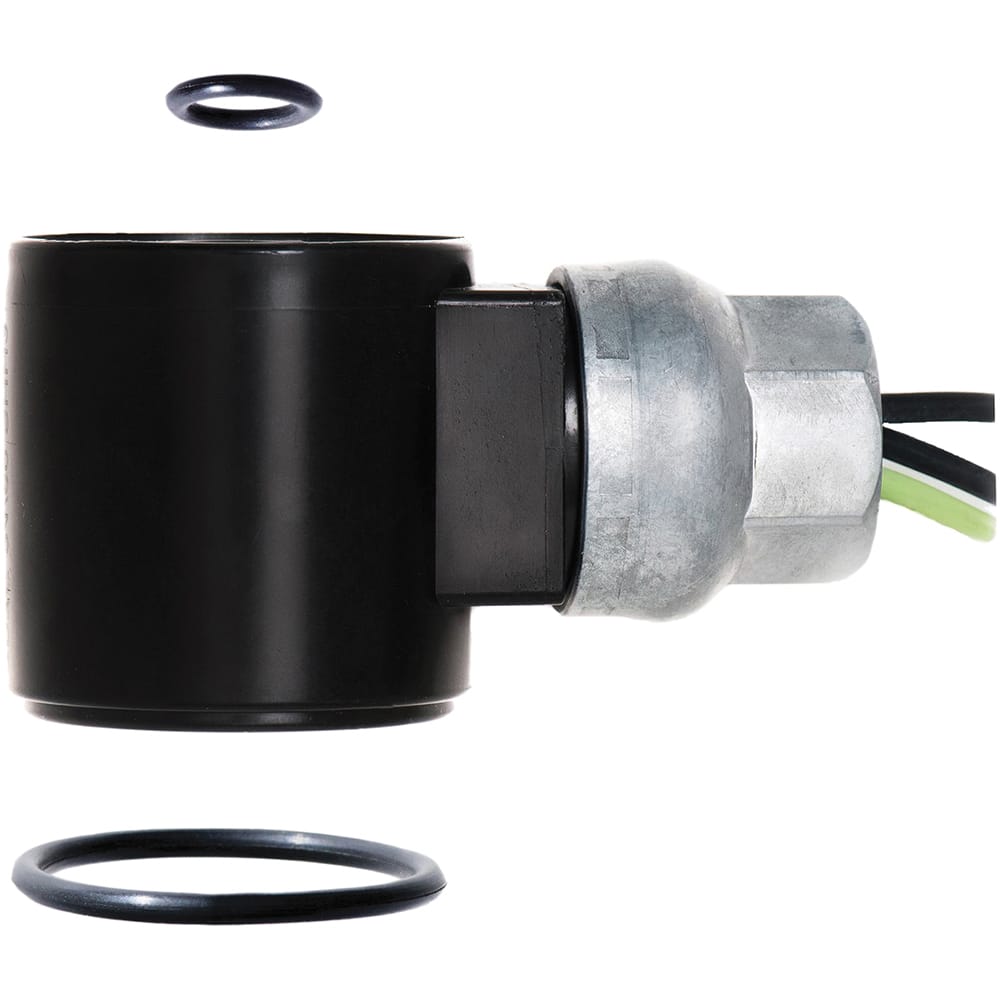Parker - Solenoid Coils; Voltage: 120/60 VAC ; Wattage: 10 ; Type of Enclosure: Wet Location ; Coil Lead Length: 18 (Inch); Class: H - Exact Tooling