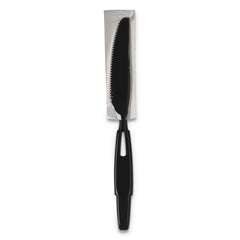 Dixie - Paper & Plastic Cups, Plates, Bowls & Utensils; Breakroom Accessory Type: Knife ; Breakroom Accessory Description: Utensils-Disposable Knife ; Color: Black - Exact Tooling