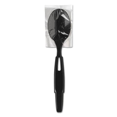 Dixie - Paper & Plastic Cups, Plates, Bowls & Utensils; Breakroom Accessory Type: Soup Spoon ; Breakroom Accessory Description: Utensils-Disposable Soup Spoon ; Color: Black - Exact Tooling