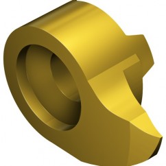 MB-07TE93-02-10L Grade 1025 CoroCut® MB Solid Carbide Head for Turning - Exact Tooling