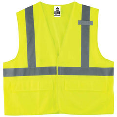 8225HL S/M Lime Standard Solid Vest Type R Class 2 - Exact Tooling