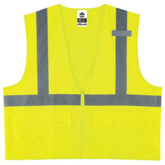8225Z L/ XL Lime Standard Solid Vest Type R Class 2 - Exact Tooling