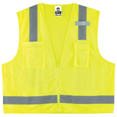 8249Z XS Lime Econ Surveyors Vest Type R Class 2 - Exact Tooling