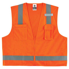 8249Z 4/5 XL Orange Econ Surveyors Vest Type R Class 2 - Exact Tooling