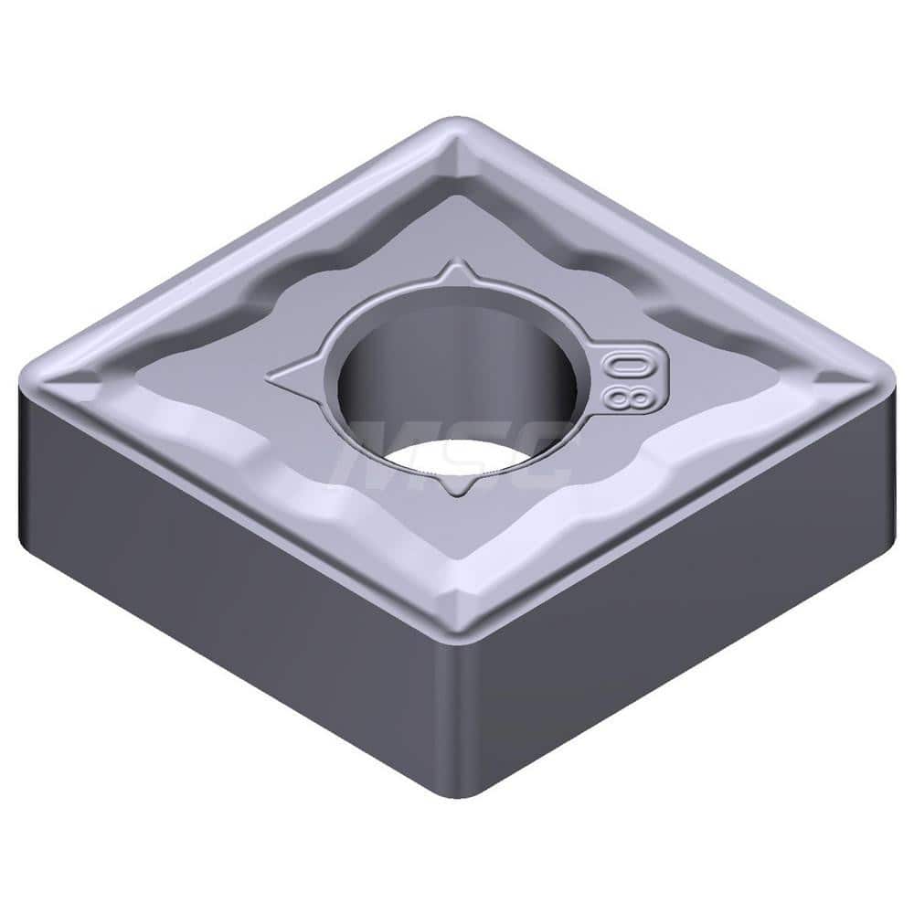 Turning Insert:  CNMG866EEM AC5005S,  Solid Carbide Absotech Finish,  1.0157″ Long,  1″ Inscribed Circle,  0.0945″ Corner Radius,  80.0 &deg N/A Series  AC5005S