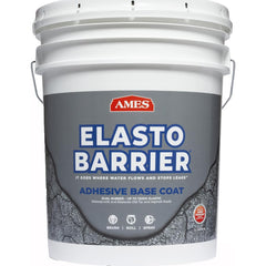 Ames - Elasto-Barrier 5 Gal Pail Gray Elastomeric Roof Coating - Exact Tooling