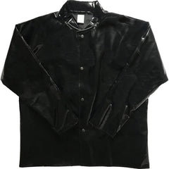 Louisiana Professional Wear - Rain & Chemical Wear; Garment Style: Rain Jacket ; Garment Type: Cut Resistant; Waterproof; Rain ; Material: Thermoplastic Polyurethane/400 Denier Nylon ; Size: Medium ; Color: Black ; Certification Type: NonHazardous Protec - Exact Tooling