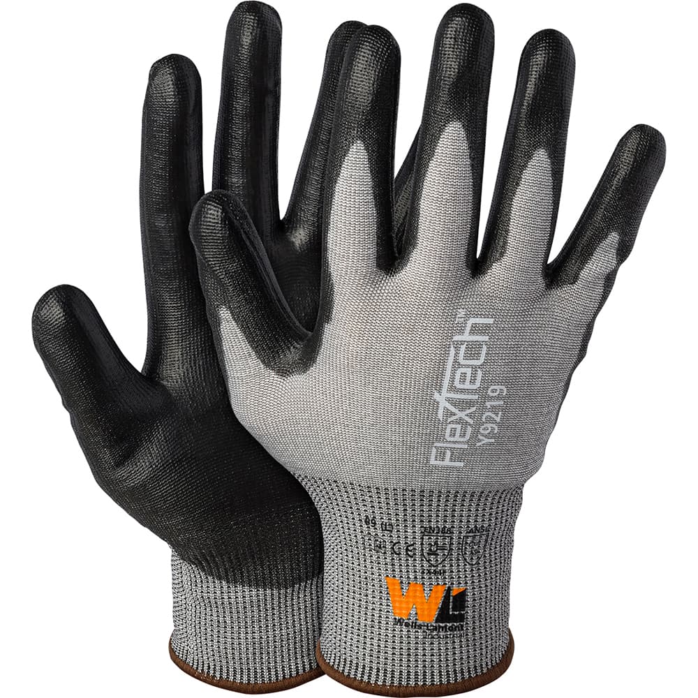 Wells Lamont - Cut & Puncture Resistant Gloves; Type: Cut Resistant ; ANSI/ISEA Cut Resistance Level: A9 ; Coated Area: Palm ; Material Type: HPPE/Nylon/Glass ; Coating Material: Polyurethane ; Men's Size: X-Large - Exact Tooling