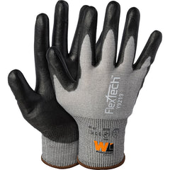 Wells Lamont - Cut & Puncture Resistant Gloves; Type: Cut Resistant ; ANSI/ISEA Cut Resistance Level: A9 ; Coated Area: Palm ; Material Type: HPPE/Nylon/Glass ; Coating Material: Polyurethane ; Men's Size: X-Large - Exact Tooling