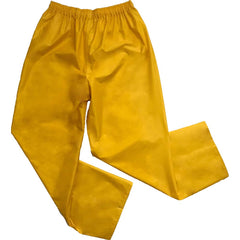 Louisiana Professional Wear - Rain & Chemical Wear; Garment Style: Rain Pants ; Garment Type: Rain; Waterproof ; Material: Nylon/PVC ; Size: 3X-Large ; Color: Yellow ; Certification Type: NonHazardous Protection - Exact Tooling