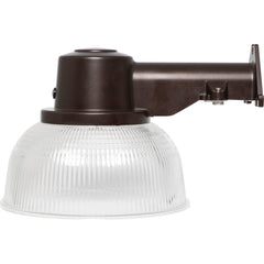 Honeywell - Parking Lot & Roadway Lights; Fixture Type: Area Light ; Lamp Type: LED ; Lens Material: Plastic ; Lamp Base Type: Integrated LED ; Mounting Type: Wall ; Voltage: 120 - Exact Tooling