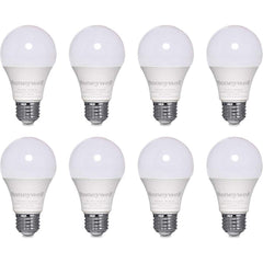 Honeywell - Lamps & Light Bulbs; Lamp Technology: LED ; Lamps Style: Commercial/Industrial ; Lamp Type: A19 ; Wattage Equivalent Range: 60-74 ; Actual Wattage: 8.50 ; Base Style: E26 - Exact Tooling