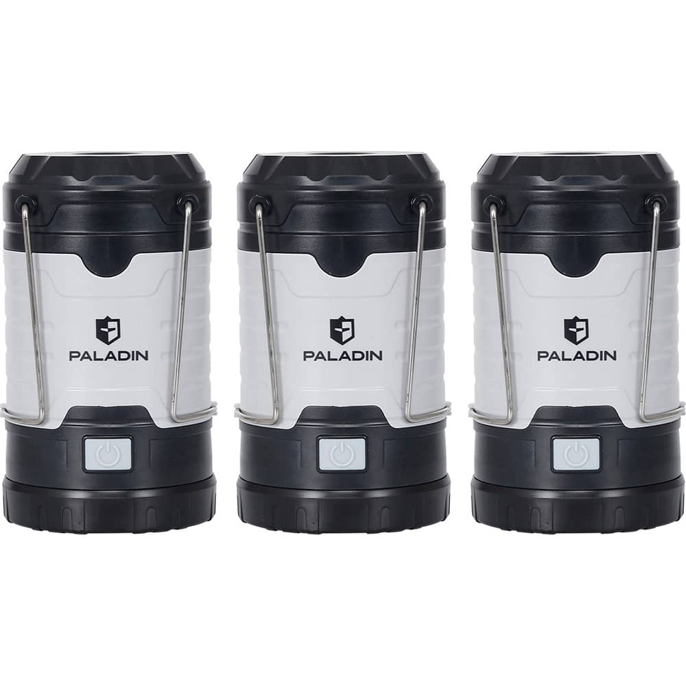 Paladin - Flashlights; Type: Lantern ; Bulb Type: LED ; Battery Size: AA ; Rechargeable: No ; Maximum Light Output (Lumens): 200 ; Body Type: Plastic - Exact Tooling