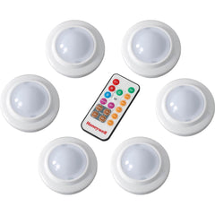 Honeywell - Undercabinet Light Fixtures; Lamp Type: LED ; Number of Lamps: 6 ; Wattage: 0 ; Voltage: N/A - Exact Tooling