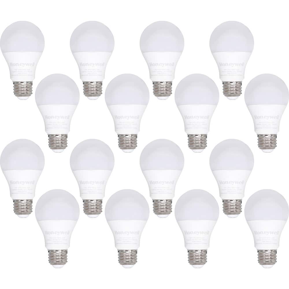 Honeywell - Lamps & Light Bulbs; Lamp Technology: LED ; Lamps Style: Commercial/Industrial ; Lamp Type: A19 ; Wattage Equivalent Range: 60-74 ; Actual Wattage: 8.50 ; Base Style: E26 - Exact Tooling
