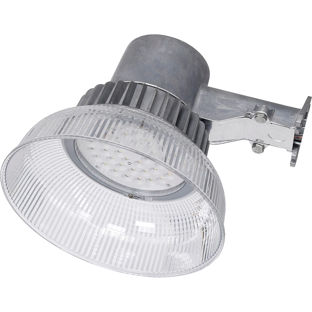 Honeywell - Parking Lot & Roadway Lights; Fixture Type: Area Light ; Lamp Type: LED ; Lens Material: Plastic ; Lamp Base Type: Integrated LED ; Mounting Type: Wall ; Voltage: 120 - Exact Tooling