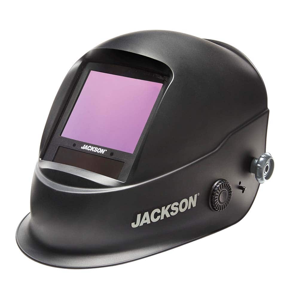 Jackson Safety - Shade 3 to 14, Auto-Darkening Welding Helmet with Digital Controls - Exact Tooling