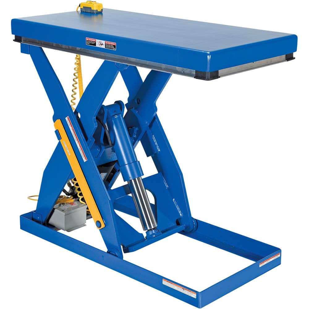 Vestil - Lifting Tables; Type: Electric Hydraulic Lift ; Lift Style: Scissor ; Style: Electric ; Load Capacity (Lb.): 3000.000 ; Minimum Height (Inch): 7 ; Lift Height (Inch): 43 - Exact Tooling