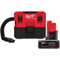 Milwaukee Tool - 1.6 Gal Cordless Cordless Wet/Dry Vacuum - Exact Tooling