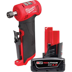 Milwaukee Tool - 24,500 RPM, Straight, Electric Die Grinder - Exact Tooling