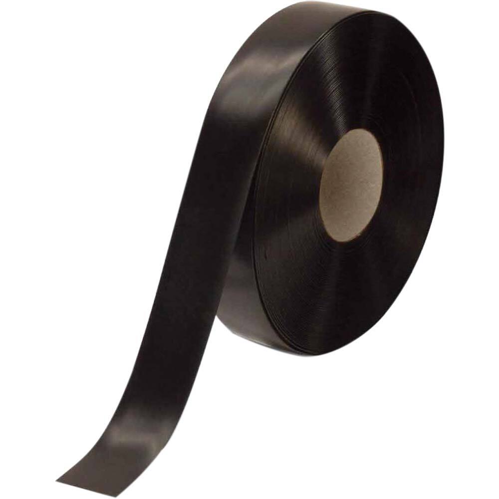 NMC - Floor & Egress Marking Tape & Strips; Type: Tape ; Special Color Properties: No Special Properties ; Color: Black ; Pattern: Solid Color ; Traffic Type: General Traffic ; Width (Inch): 2 - Exact Tooling