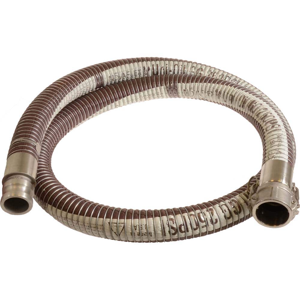 Novaflex - Chemical & Petroleum Hose; Inside Diameter (Inch): 3 ; Outside Diameter (Decimal Inch): 3.5000 ; Overall Length: 10 (Feet); Type: Chemical Handling Hose ; Connection Type: Cam and Groove ; Minimum Temperature (F): -40.000 - Exact Tooling