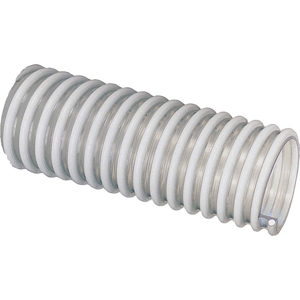 Kuriyama of America - Food & Beverage Hose; Inside Diameter (Inch): 4 ; Outside Diameter (Decimal Inch): 4.7600 ; Length (Feet): 1 ; Bend Radius (Inch): 10 ; Maximum Working Pressure (psi): 35.000 ; Vacuum Rating: 24 In. Hg; 20 In Hg - Exact Tooling