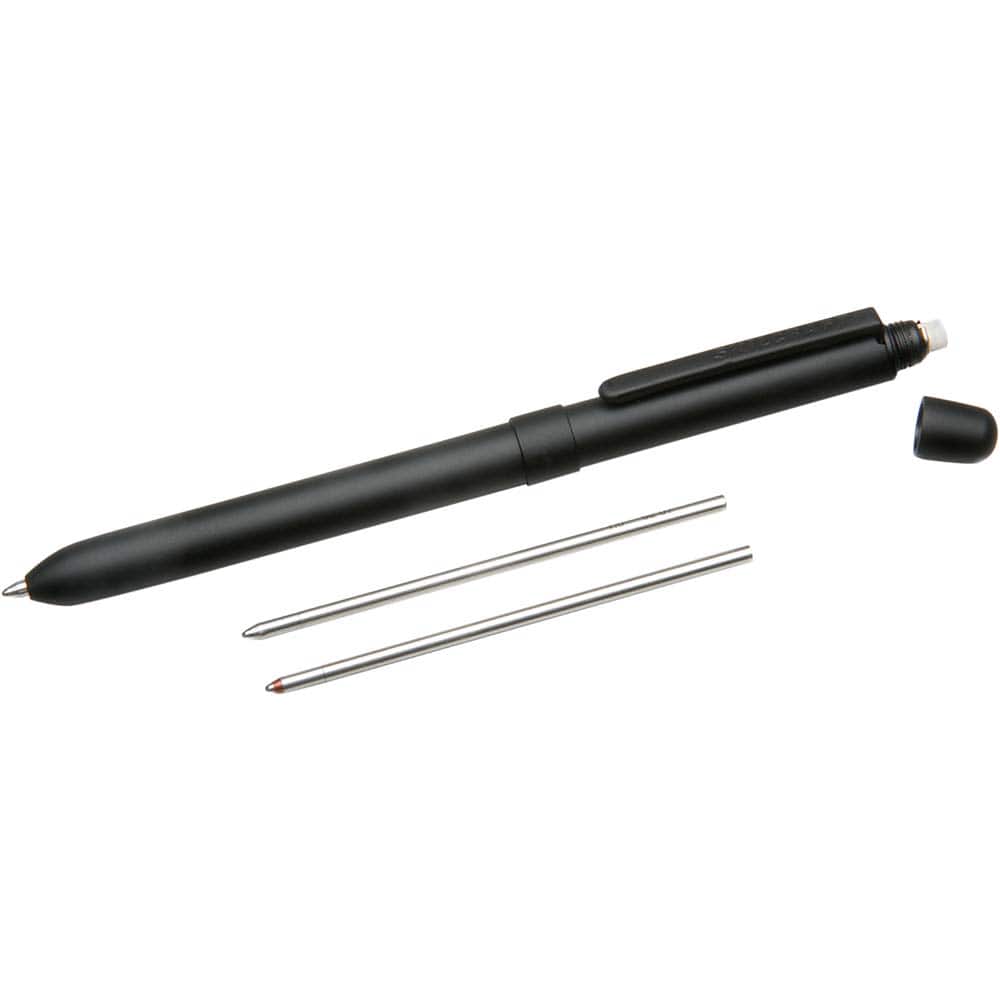 Ability One - Pens & Pencils; Type: Multifunction Pen ; Color: Black/Red ; Tip Type: Conical - Exact Tooling
