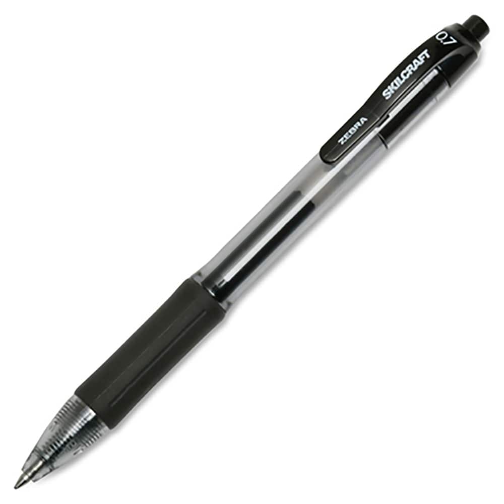 Ability One - Pens & Pencils; Type: Gel Pen ; Color: Black ; Tip Type: Conical - Exact Tooling
