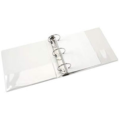 Ability One - Ring Binders; Binder Type: 3 Hole Binder ; Capacity: 3" ; Color: White ; Material: Vinyl ; Size: 8 1/2 x 11 - Exact Tooling