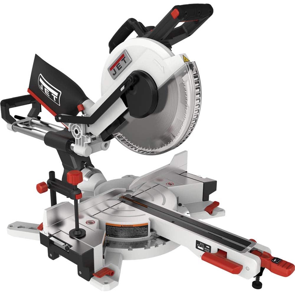 Jet - 115V 12" 15 Amp Double Bevel Sliding Miter Saw - Exact Tooling