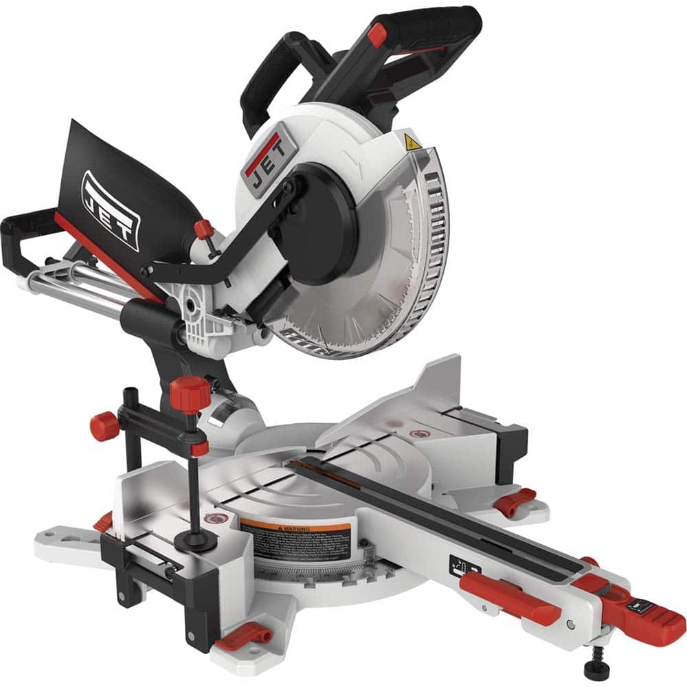 Jet - 115V 10" 15 Amp Double Bevel Sliding Miter Saw - Exact Tooling