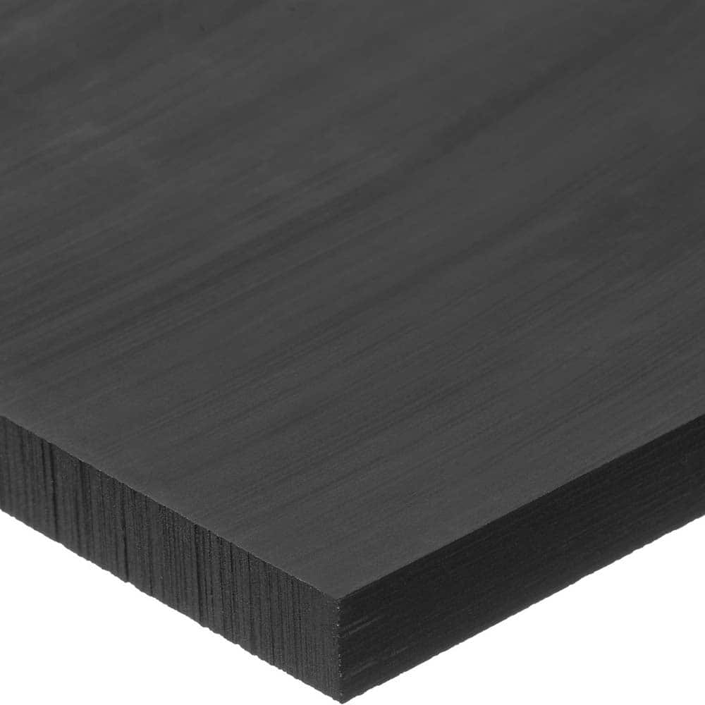 USA Sealing - Plastic Bars; Material: Nylon 6/6 ; Shape: Rectangular ; Height (Inch): 1 ; Width (Inch): 1-1/2 ; Length (Feet): 2.000 ; Color: Black - Exact Tooling