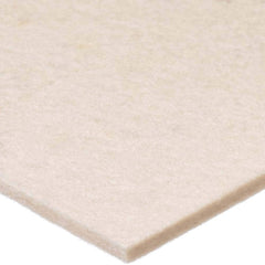 USA Sealing - Felt Sheets; Material: Felt ; Thickness (Decimal Inch): 0.0625 ; Thickness (Inch): 1/16 ; Width (Inch): 0.5000 ; Length (Inch): 120 ; Density (Lb./Sq. Yd.): 16.00 - Exact Tooling