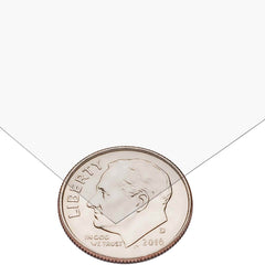 USA Sealing - Plastic Film; Material: Polycarbonate ; Thickness (Decimal Inch): 0.0100 ; Width (Inch): 40.0000 ; Width (Feet): 3.33 ; Length (Feet): 1.000 - Exact Tooling