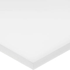 USA Sealing - Plastic Sheets; Material: Polyethylene (UHMW) ; Thickness (Inch): 3/4 ; Length (Feet): 4 ; Tensile Strength (psi): 4250 ; Color: Black ; Hardness: 70D - Exact Tooling