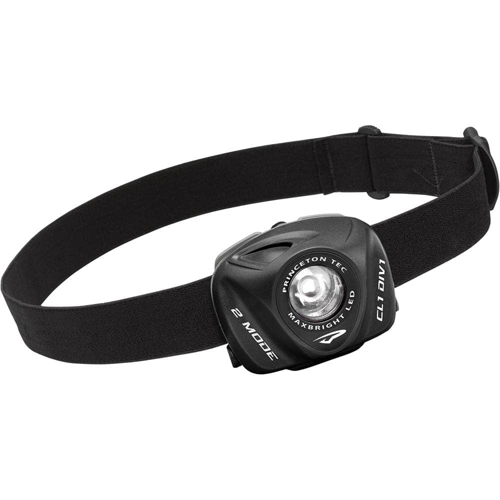 Princeton Tec - Flashlights; Type: Hands-Free ; Bulb Type: LED ; Battery Size: AAA ; Rechargeable: Disposable ; Maximum Light Output (Lumens): 130 ; Body Type: Plastic - Exact Tooling