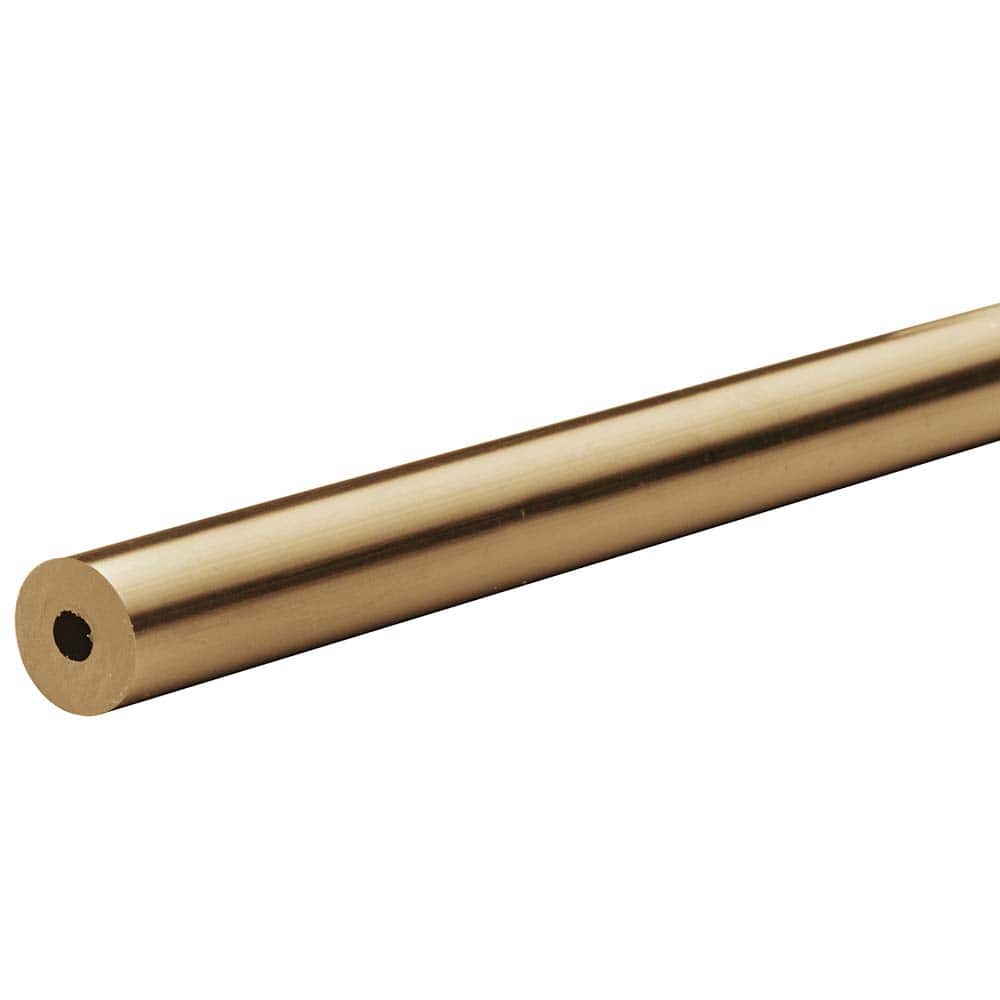 USA Sealing - Plastic Tubes; Material: ABS ; Inside Diameter (Inch): 1/4 ; Maximum Length (Inch): 72 ; Wall Thickness (Inch): 1/8 ; Color: Beige ; Shape: Round - Exact Tooling