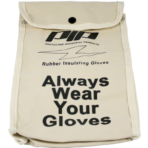 ‎148-6011 Electrical Glove Bags - Novax - Canvas Bag for 11 In. Electrical Rated Glove - Natural - Exact Tooling