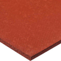 USA Sealing - Rubber & Foam Rolls; Material: Silicone ; Thickness (Inch): 3/16 ; Width (Inch): 36 ; Length Type: Stock Length ; Length (Feet): 30.000 ; Backing Type: Plain - Exact Tooling