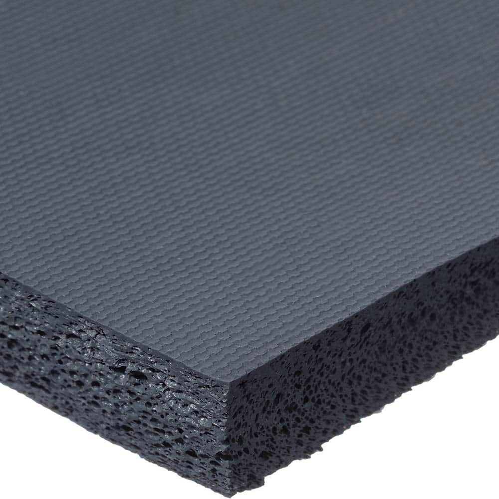 USA Sealing - Rubber & Foam Sheets; Material: Silicone ; Thickness (Inch): 3/16 ; Hardness: Medium ; Width (Inch): 36.0000 ; Length (Inch): 36 ; Color: Blue - Exact Tooling