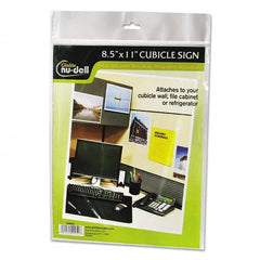 NuDell - Display & Organizer Accessories Type: Sign Holder For Use With: Signs - Exact Tooling