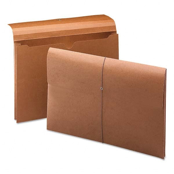 SMEAD - File Folders, Expansion Folders & Hanging Files Folder/File Type: Expanding Wallet Color: Brown - Exact Tooling