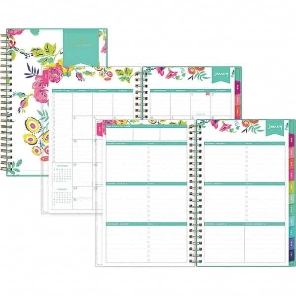 Blue Sky - Note Pads, Writing Pads & Notebooks Writing Pads & Notebook Type: Weekly/Monthly Planner Size: 8 x 5 - Exact Tooling