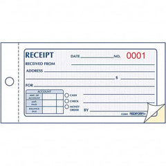 REDIFORM - Note Pads, Writing Pads & Notebooks Writing Pads & Notebook Type: Sales Order Book Size: 2-3/4 x 5 - Exact Tooling
