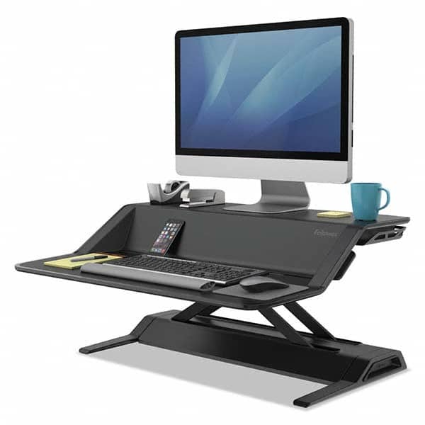 FELLOWES - Office Cubicle Workstations & Worksurfaces Type: Sit N Stand Width (Inch): 32-3/4 - Exact Tooling