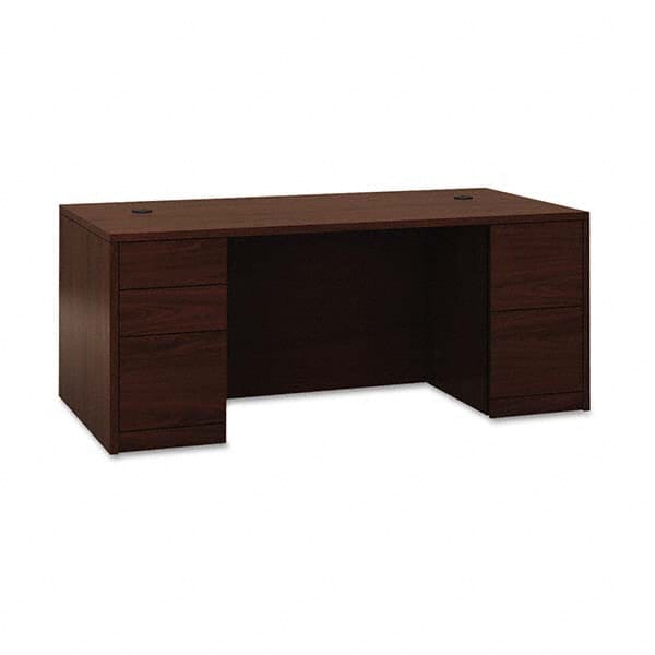 Hon - Office Desks Type: Double Pedestal Desk Center Draw: No - Exact Tooling