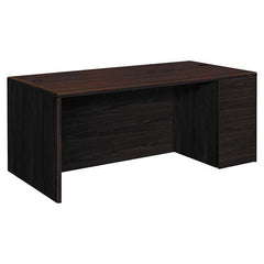 Hon - Office Desks Type: Single Pedestal w/Right Hand Return Center Draw: No - Exact Tooling