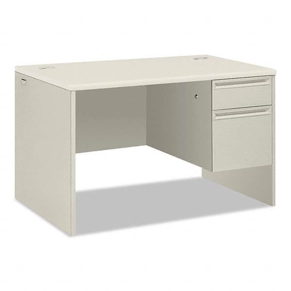 Hon - Office Desks Type: Single Pedestal w/Right Hand Return Center Draw: No - Exact Tooling