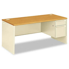 Hon - Office Desks Type: Single Pedestal w/Right Hand Return Center Draw: No - Exact Tooling